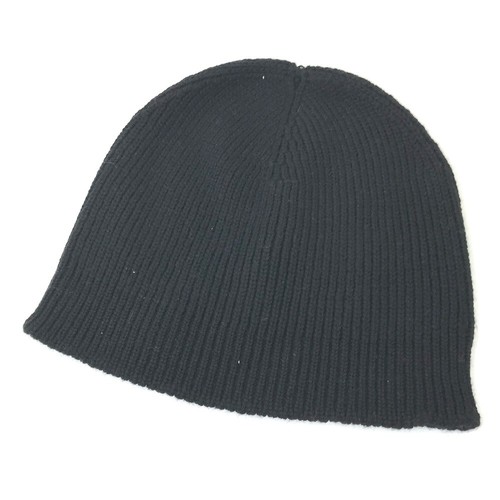 BOTTEGA VENETA BV logo For the point of coordination. Knit hat wool Black Unused - Picture 11 of 11