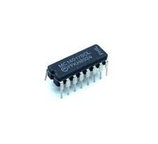 5x MC14017BCL Integrated Circuit Decimal Johnson Counter DIP 16 Motorola