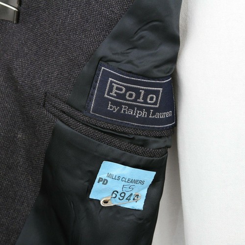 Abrigo deportivo vintage de lana de carbón de Ralph Lauren 42 L - Imagen 4 de 11