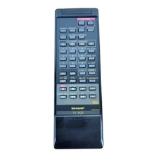 Sharp G0621CESA Remote Control For TV/VCR Black Replacement Has Been Tested
