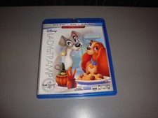 Lady and the Tramp Disney Blu Ray & DVD Movie Animation Family No Digital Copy