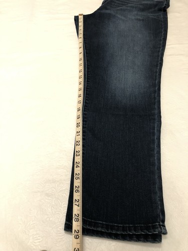 Time and Tru Womens Jeans Size 20 High Rise Skinny Leg Blue Mid Wash Denim - Picture 9 of 10