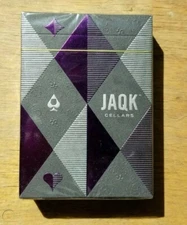 JAQK Amethyst Edition Playing Cards (Purple) by Theory 11