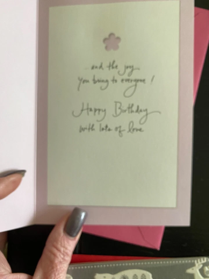 Daughter Greeting Cards 5- Birthday 2- Xmas 3- Mothers Day Please look photos - Image 3 of 4