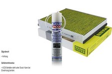 MANN-Innenraum-Filter+Klima-Reiniger für Ford Kuga II DM2 Focus III Turnier