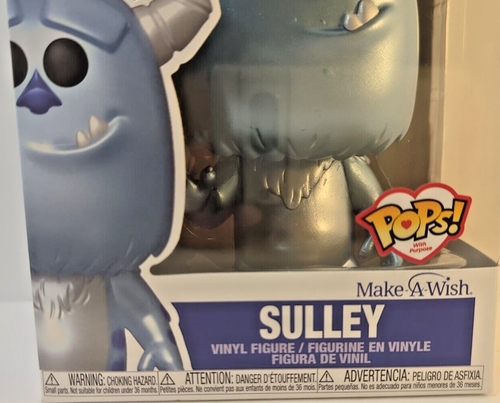 Figura Vinilo Funko Pop con Propósito Make A Wish Disney SULLEY Metálico SE NUEVO - Imagen 4 de 8