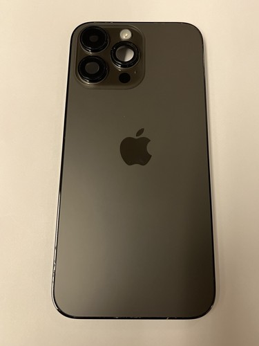 iPhone 14 Pro Max Black Graphite Back Housing Replacement With Some Small Parts