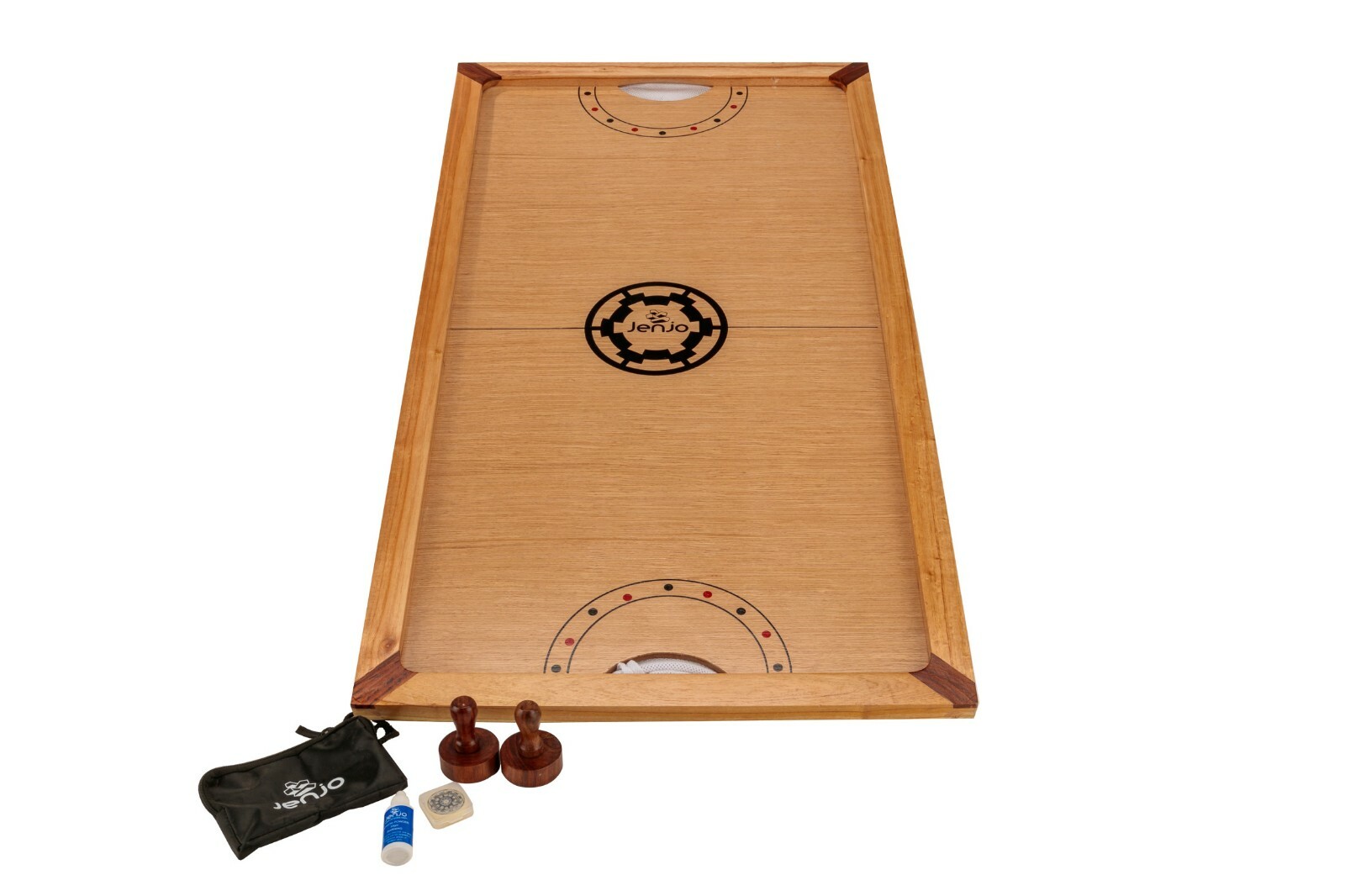 Shuffle Puck Wooden Ice Hockey Game 130cm x 70cm Ash Wood Board Including Puck 