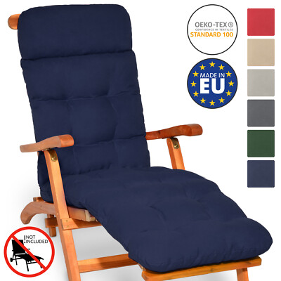 Gartenliege Liegenauflage Auflage Liege Kissen Sonnenliege Polster Rollliege