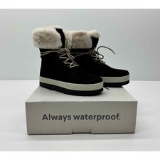 Cougar Women's Vanetta Winter Boot Black/cream Size 9 Nib #07s