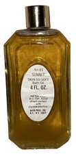 New Vintage Avon Sonnet Skin-so-Soft Bath Oil 4 Fl Oz - New Old Stock