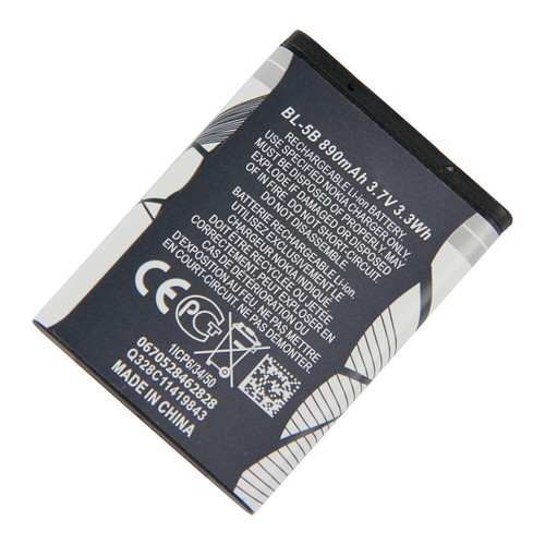Batería de repuesto BL-5B para NOKIA BL5B 7260 7360 5320 5300 6120 5200 890mah - Imagen 6 de 6