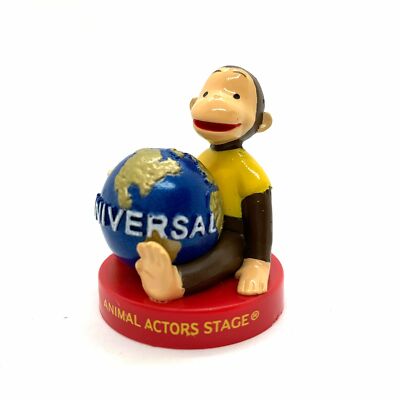 USJ Animal Actors Stage CURIOUS GEORGE Ape Figure Japan Anime Movie Coca Cola
