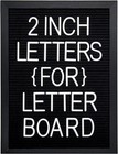 Felt Letter Board Letters Set - 227pcs 2 inches Tall Letters for Letter Boards