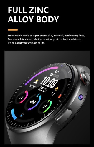 Smartwatch Herren smart Uhr wasserdicht HD Bildschirm xiaomi android - Bild 16 von 20