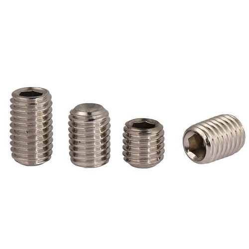 Cup Point Grub Screws M1.6 - M16 All Sizes Allen Socket Set Screws A2 Stainless - Picture 4 of 6