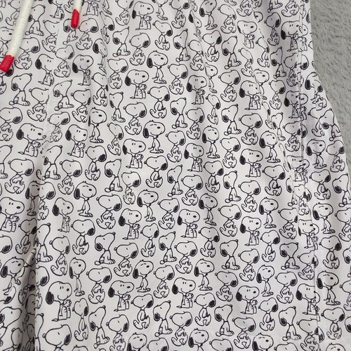 Zara Swim Trunks Youth XL White Snoopy Peanuts Cartoon Classic Mesh Lined Beach - Picture 4 of 20