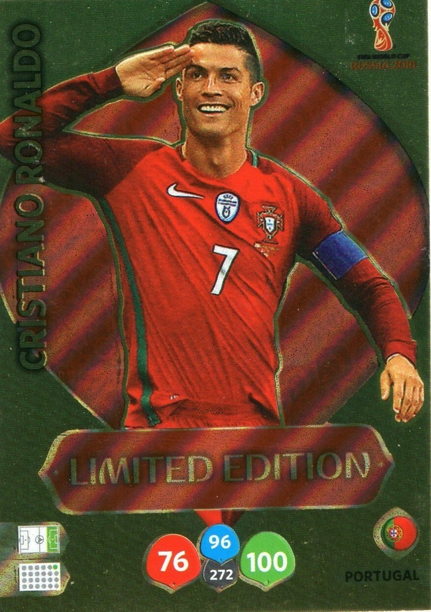 Panini Russia 2018 Adrenalyn Cristiano Ronaldo Limited