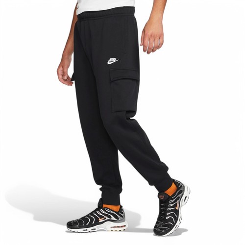 Nike Club Fleece Herren Gr. M Cargo Jogginganzug 2-teilig Trainingsanzug Hoodie Jogginghose Neu mit Etikett - Bild 5 von 14