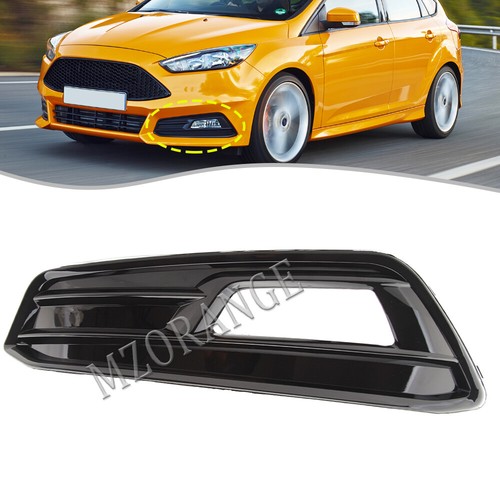 Left Side Black Fog Light Lamp Cover Housing For Ford Focus MK3 ST RS 2014-2020 - Picture 1 of 10