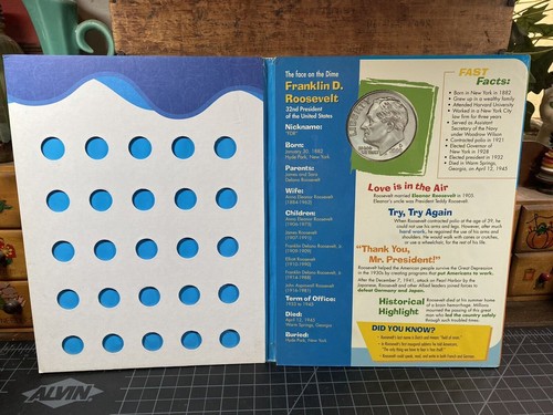 My Dime Collection H.E. Harris & Co State Series Collection Book EMPTY - Picture 4 of 5