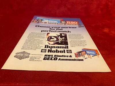 PGUN4 WERBUNG 11X8 DYNAMIT EDLE KUGELN & MUNITION