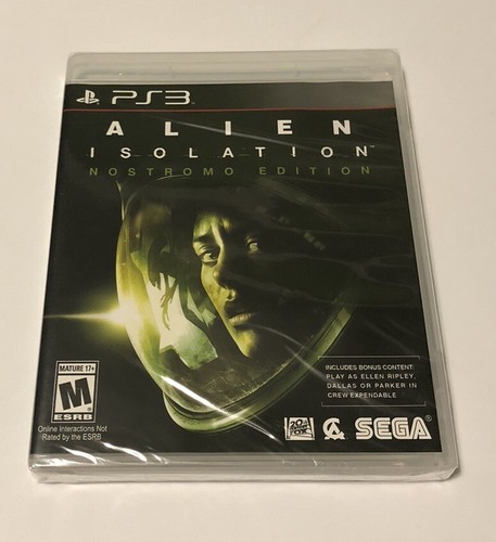 Alien: Isolation Nostromo Edition (Sony PlayStation 3, 2014) NEW FACTORY SEALED - Picture 1 of 3