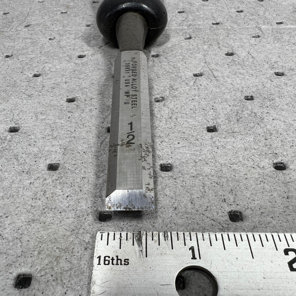 Vintage Craftsman 36851 Forged Alloy Steel WF Bevel Edge 1/2