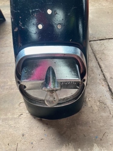 Harley Davidson Ironhead? Sportster? Rear Fender original used for restoration. - Picture 6 of 10