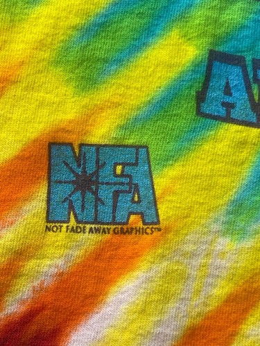Woodstock '94 Shirt Single Stitch Mens XL Music Arts Fair Tie Dye Original NFA - Picture 7 of 11
