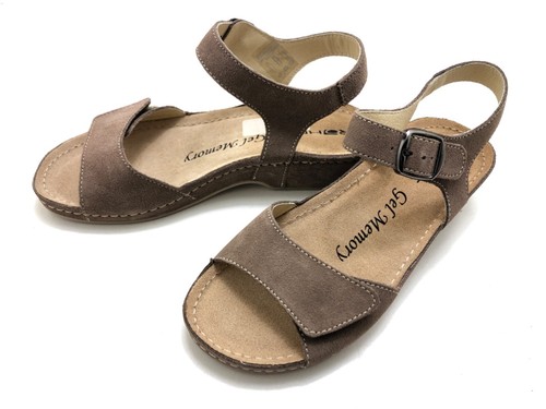 Rohde Gel Memory Damen Sandale Sandalette Pantolette Braun Gr. 36 (UK 3,5) - Bild 2 von 5