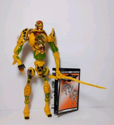 2000 Hasbro TRANSFORMERS Beast Machines Cheetor Mega Class Complete Maximal USED