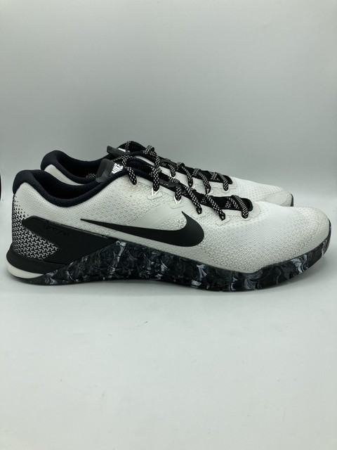 nike metcon white black sail