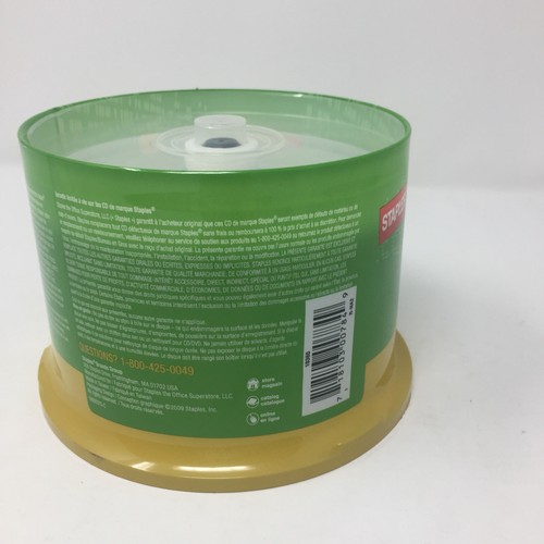 Stables Rohling CD-R CDR beschreibbar 52x 700MB 80 Neuwertig Media Disc, 50 Stück - Bild 3 von 4