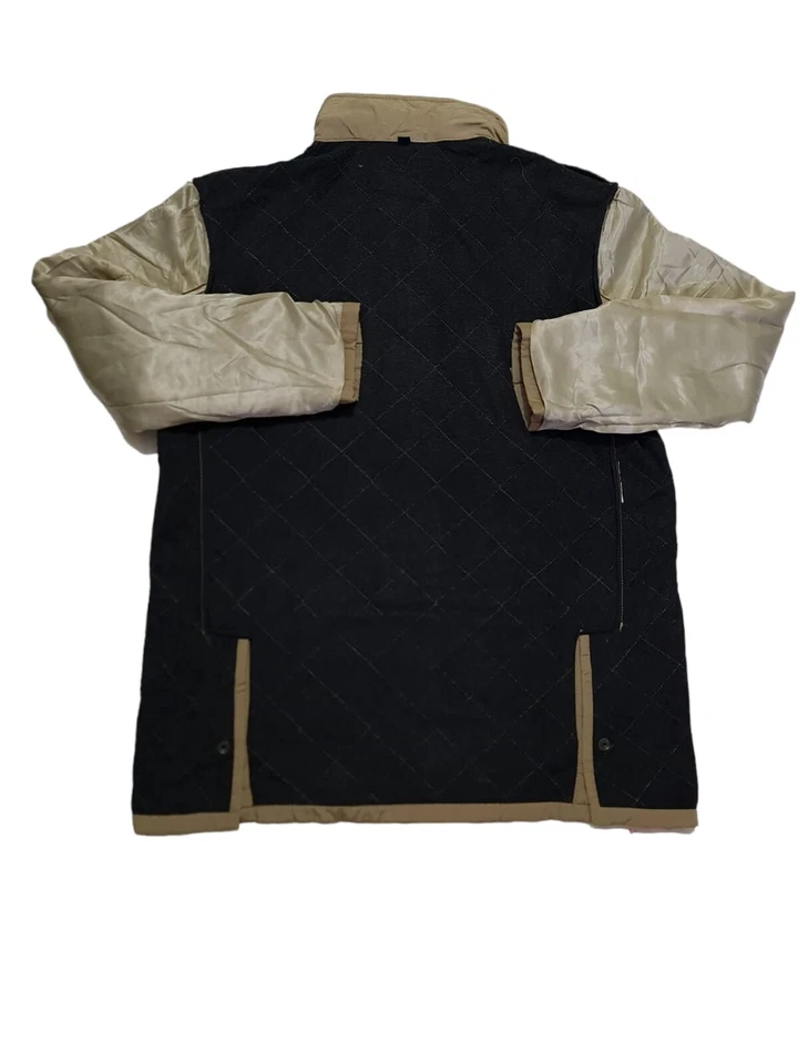 Burberry London Chaqueta Diamante Acolchado Invierno Chaqueta con Capucha Abrigo Hombre Beige Talla XL Foto 4 de 4