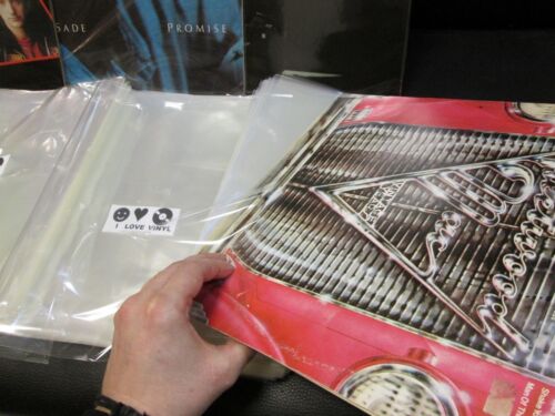 100 St. LP Schutzhüllen 12" für Vinyl Schallplatten ganz klar und fein! TYP 30 ♫ - Bild 4 von 8