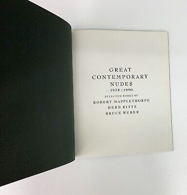 GREAT CONTEMPORARY NUDES 1978-1990 Robert Mapplethorpe, Herb Ritts, Bruce Weber | eBay GREAT CONTEMPORARY NUDES 1978-1990 Robert Mapplethorpe, Herb Ritts, Bruce Weber | eBay