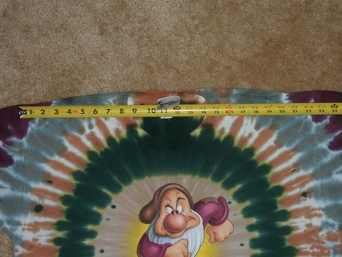 Vintage Disney Tie Dye Grumpy Keep On Grumpin T Shirt L XL 49" Chest - Picture 4 of 10