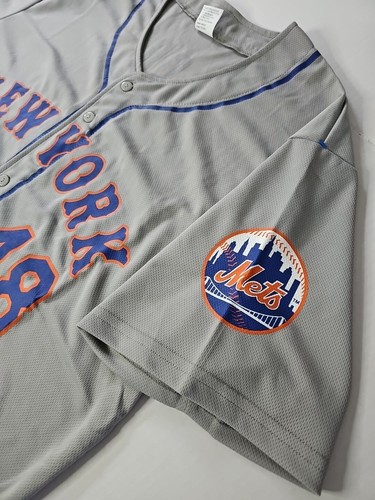 New York Mets MLB Jersey Jacob DeGrom Away Citi Field SGA Baseball Men XL NWOT - Picture 4 of 12