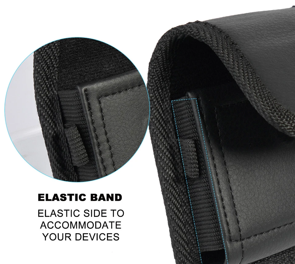 For Samsung Galaxy Z Flip 7 6 5 4 5G Holster Vertical Belt Clip Loop Pouch Case - Image 3 of 4