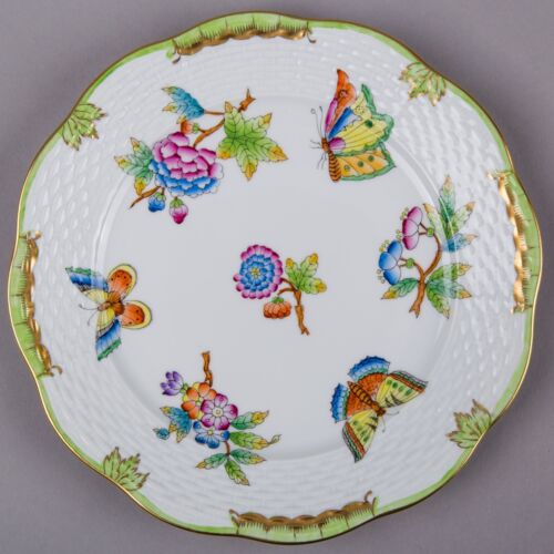 Brand New Herend Queen Victoria 7.5" Osier Dessert Plate #517/VBO - Picture 3 of 5