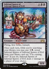 MTG Infernal Spawn of Infernal Spawn of Evil  - Unsanctioned #039