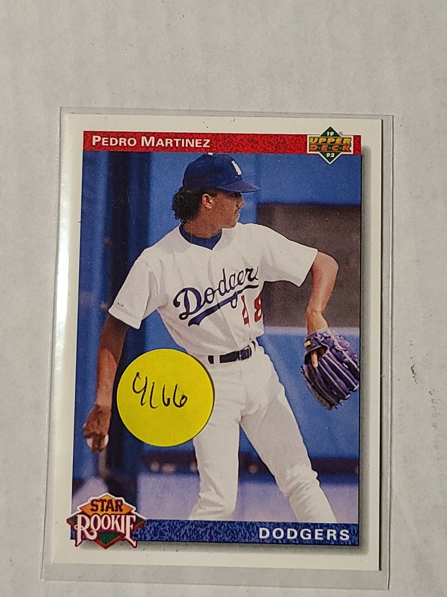 1992 Upper Deck Pedro Martinez Los Angeles Dodgers #18 Baseball