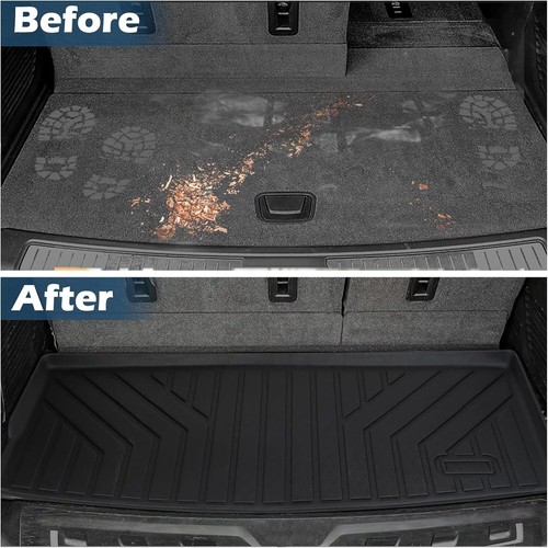 Floor Mats & Mat for Chevrolet/Chevy Tahoe/GMC Yukon 7 Seater 2021-2025 5Pcs - Picture 3 of 7