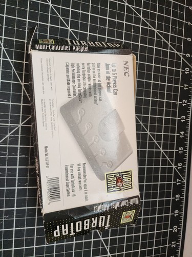 NEC Turbo Tap Adapter Turbo Grafx 16 - Empty Controller box & Inserts ONLY - Picture 9 of 13