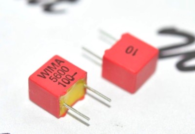 5600PF 5.6nF 100V 2.5/% pitch:5mm Capacitor 10pcs WIMA FKP2 5600P