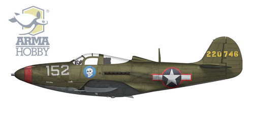 Arma Hobby AH70055. Bell P-39Q Airocobra model kit. Scale 1:72 NEW - Picture 5 of 9