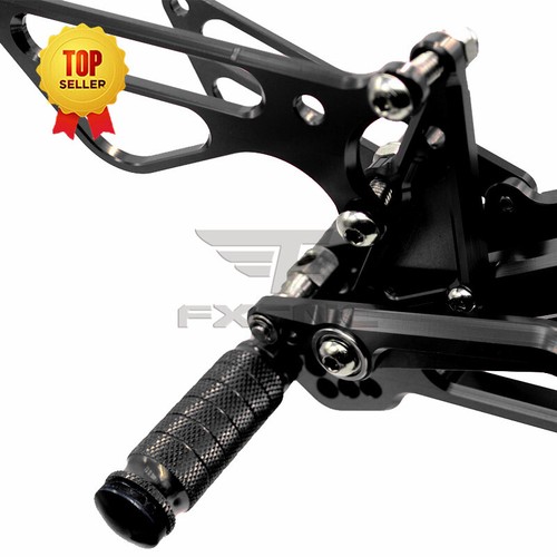 For Triumph DAYTONA 675R 2006-2012 2007 2008 2009 Adjustable Rearsets Footrests - Picture 7 of 11