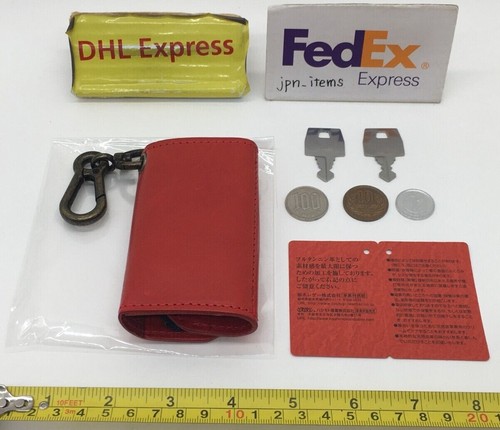 Tochigi Leder Mini Geldbörse Schlüsselanhänger Herren Damen Japan voll pflanzlich gegerbt - Bild 61 von 76