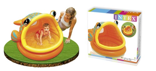 Aufblasbarer Pool Kinder Spiele Aufblasbar Kinder Meer Garten intex - Bild 9 von 33